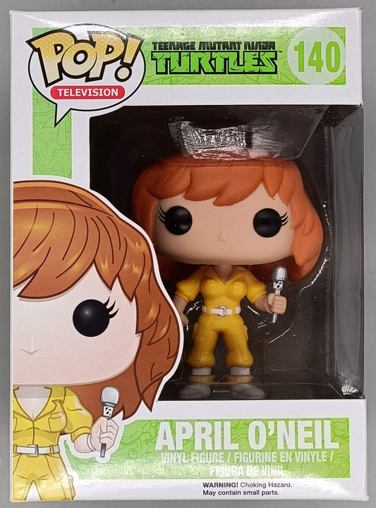 #140 April O'Neil - Teenage Mutant Ninja Turtles TMNT Box Damaged Funko POP