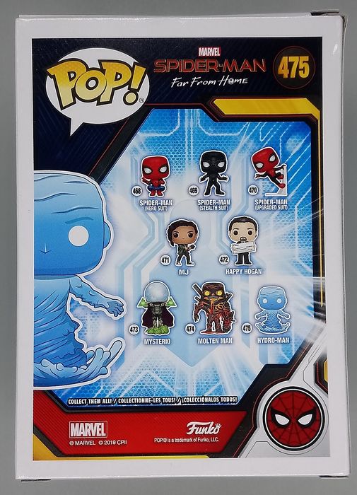 #475 Hydro-Man - Glow - Marvel Spider Far from Home Funko POP