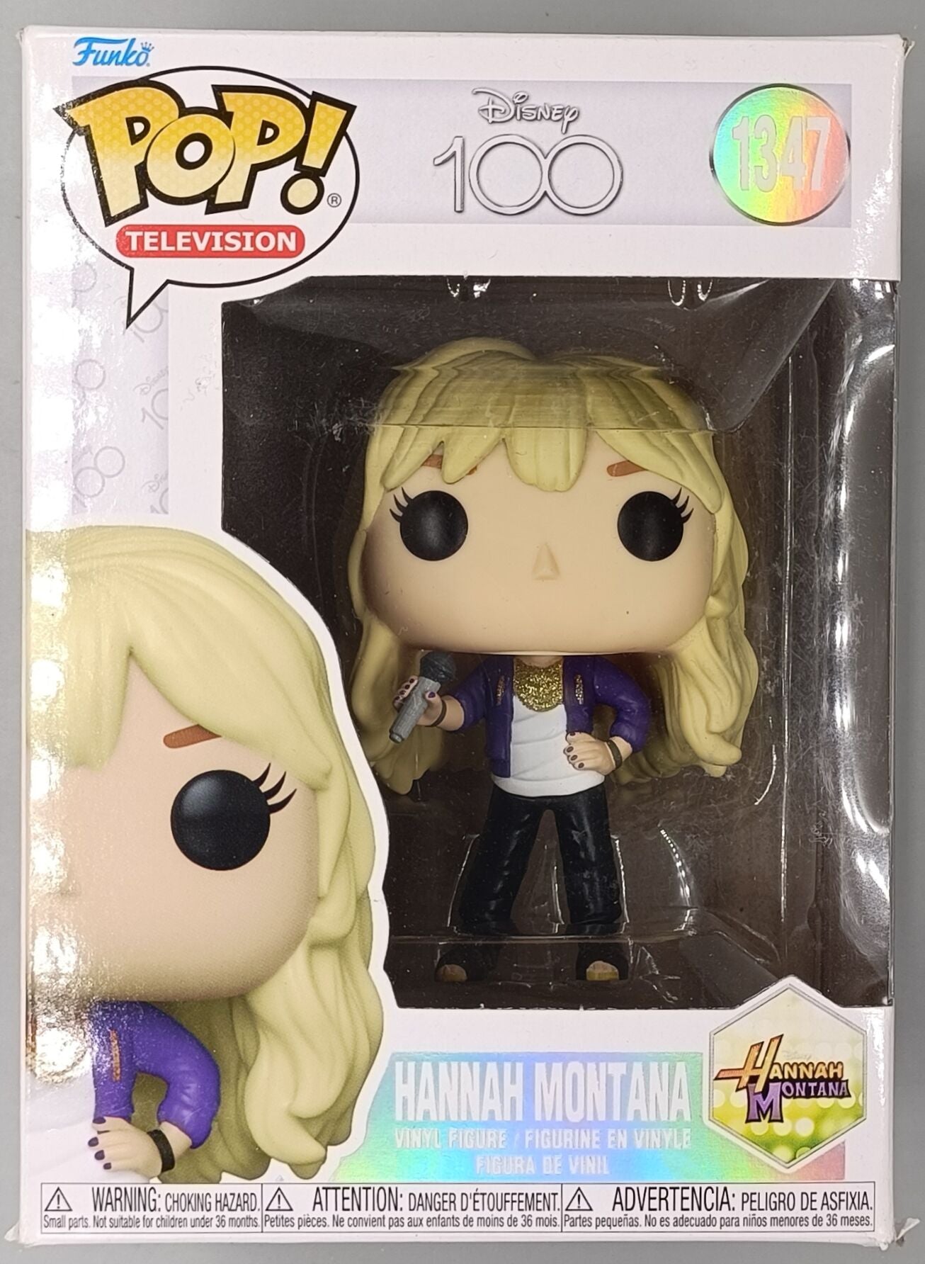 1347 Hannah Montana - Disney Hannah Montana - Funko POP - Box Damaged