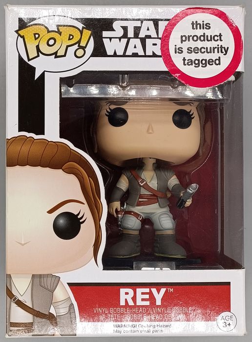 #114 Rey (Resistance Outfit) Star Wars The Force Awa Box Damaged Funko POP