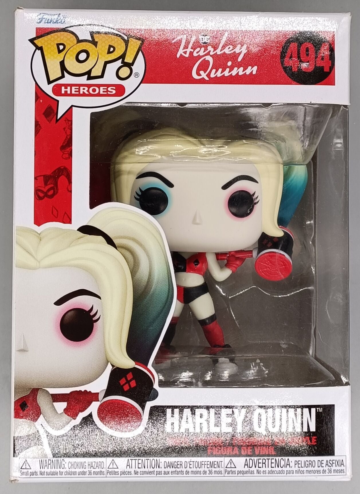 494 Harley Quinn - DC Harley Quinn Animated Series - Funko POP - Box Damaged