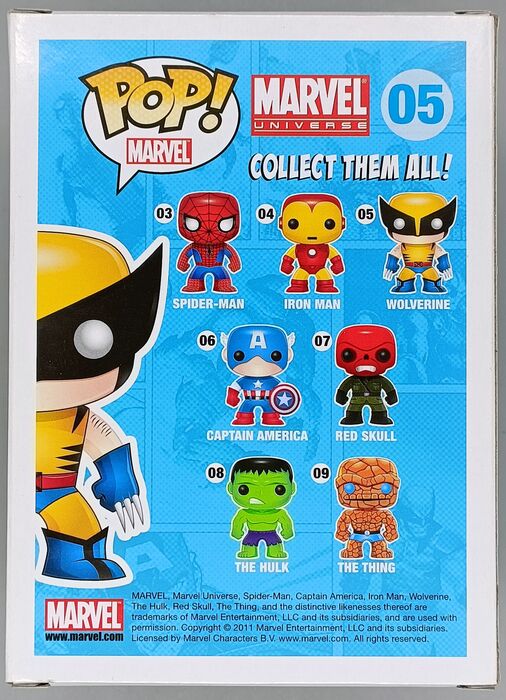#05 Wolverine (Brown) - Marvel - Exclusive Funko POP
