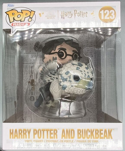 #123 Harry Potter and Buckbeak - Deluxe - Harry Potter Brand New Funko POP