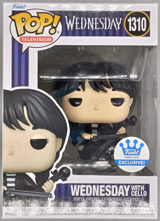 #1310 Wednesday (with Cello) - Wednesday Funko POP