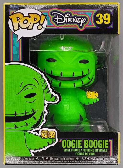 39 Oogie Boogie - Blacklight  Disney TNBC - Funko POP - Box Damaged
