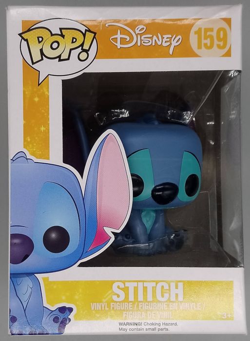 159 Stitch (Seated) - Disney Lilo & Stitch - Box Damaged Funko POP