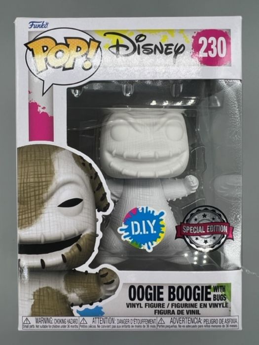 #230 Oogie Boogie (with Bugs- DIY) - Disney TNBC - Box Damaged Funko POP
