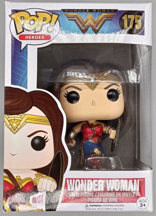 175 Wonder Woman (Shield) - DC Wonder Woman - Funko POP - Box Damaged