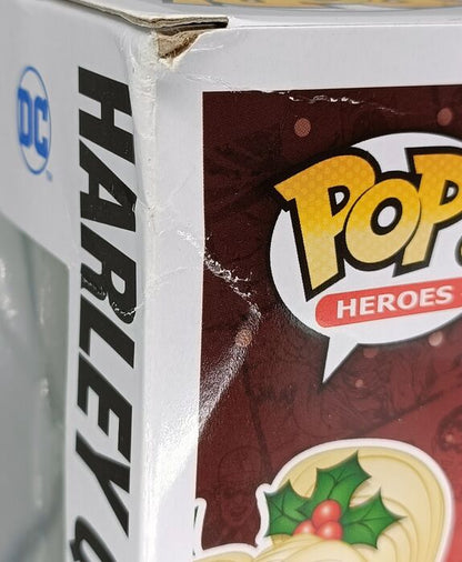 357 Harley Quinn (with Helper) - DC - Holidays - Box Damaged Funko POP