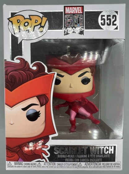 552 Scarlet Witch (First Appearance) Marvel 80 Years Funko POP - Box Damaged