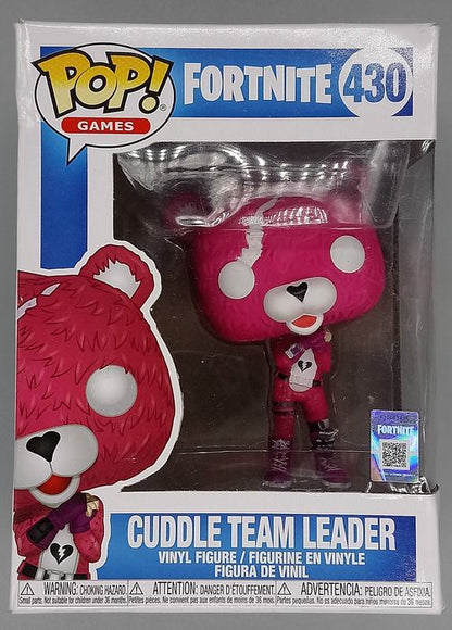 430 Cuddle Team Leader - Fortnite Funko POP - Damaged Box