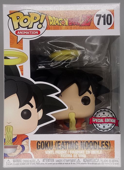 #710 Goku (Eating Noodles) Dragon Ball Z - Box Damaged Funko POP