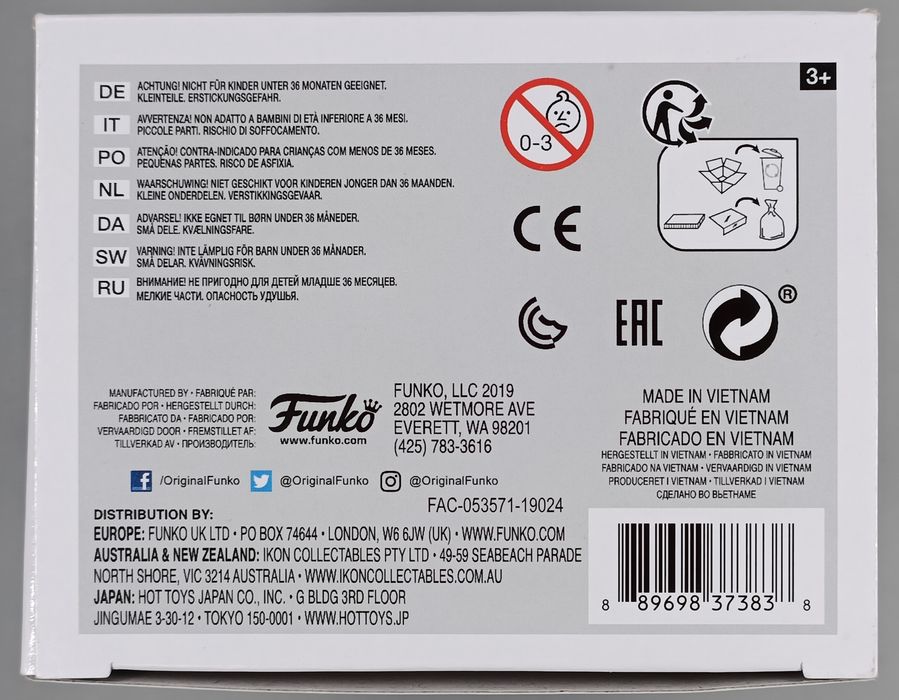 522 Sheriff Woody - Disney - Toy Story 4 - Funko POP - Box Damaged