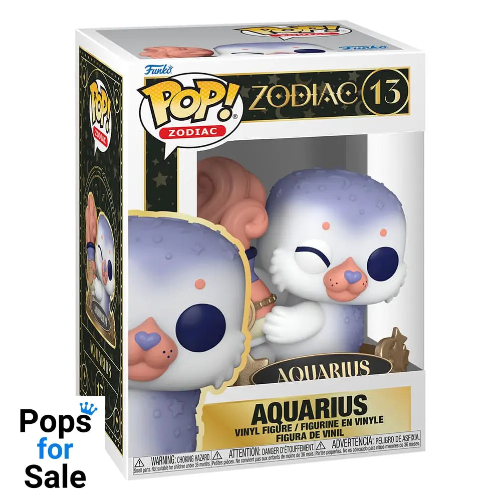Zodiac POP! Zodiac Vinyl Figures Aquarius (Jan.) 9 cm