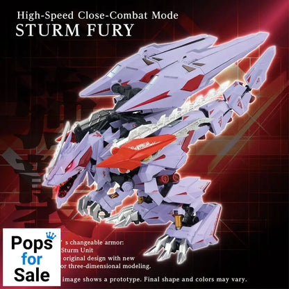 Zoids Model Kit Accesoory Set AM-Z01CP Berserk Fury Sturm & Jagd Unit Model kits