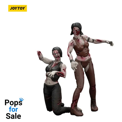 Zombie Dark Source Action Figures 2-Pack Female wrestlers 8 cm Action figures