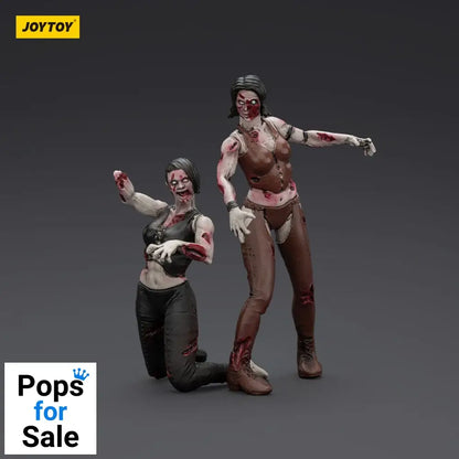 Zombie Dark Source Action Figures 2-Pack Female wrestlers 8 cm Action figures