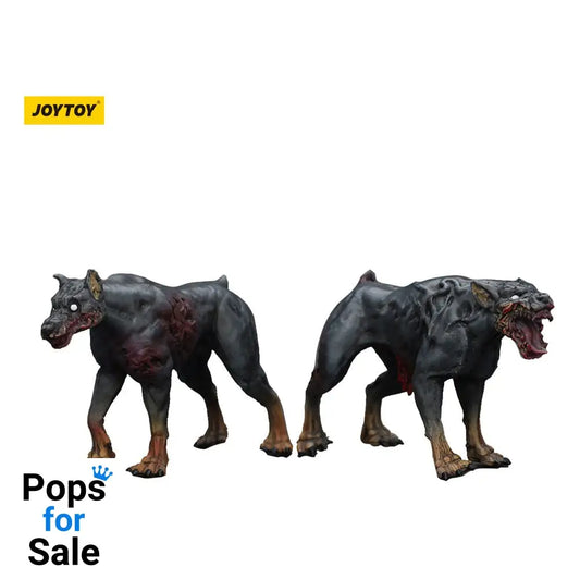 Zombie Dark Source Action Figures 2-Pack Police Dogs 8 cm Action figures