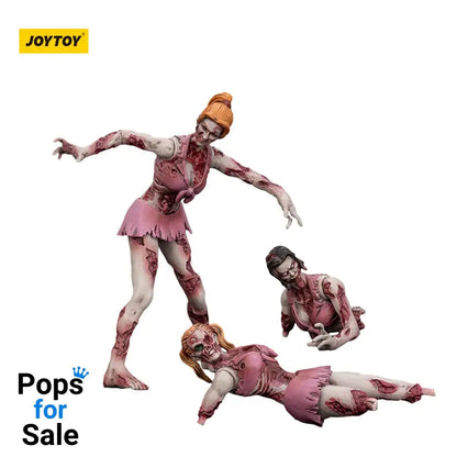 Zombie Dark Source Action Figures 3-Pack Cheer Leaders 8 cm