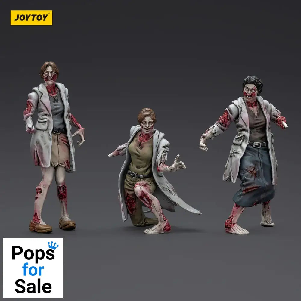 Zombie Dark Source Action Figures 3-Pack Medics 8 cm