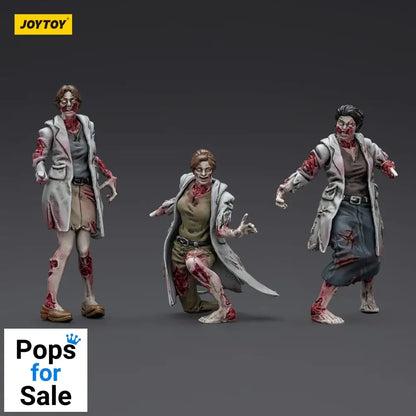 Zombie Dark Source Action Figures 3-Pack Medics 8 cm