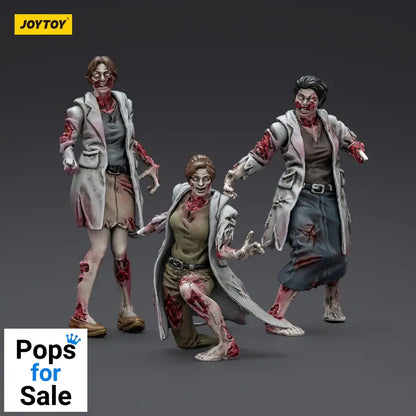 Zombie Dark Source Action Figures 3-Pack Medics 8 cm