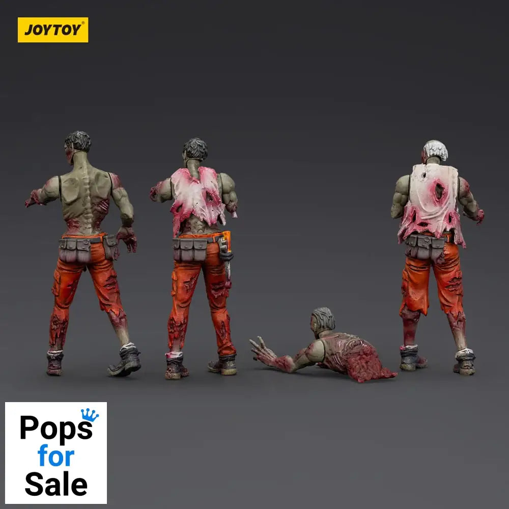 Zombie Dark Source Action Figures 4-Pack Mechanic Team 8 cm Action figures