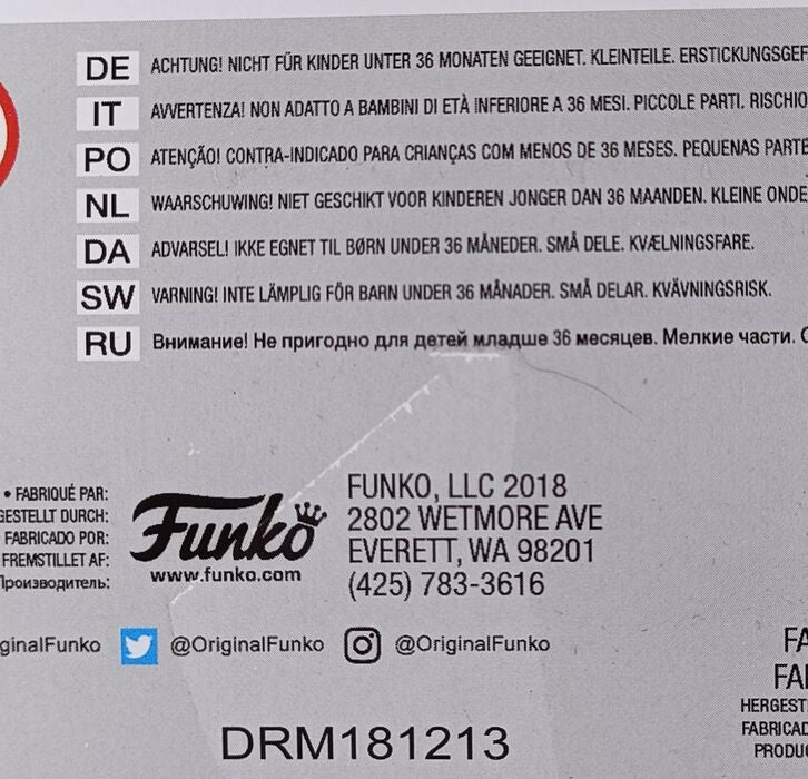 307 Sombra (Glitch) - Overwatch - 2019 Con - Damaged Box Funko POP