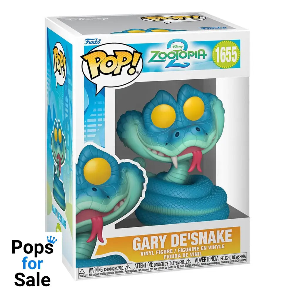 Zootopia 2 POP! Movies Vinyl Figure Gary De'Snake 9 cm