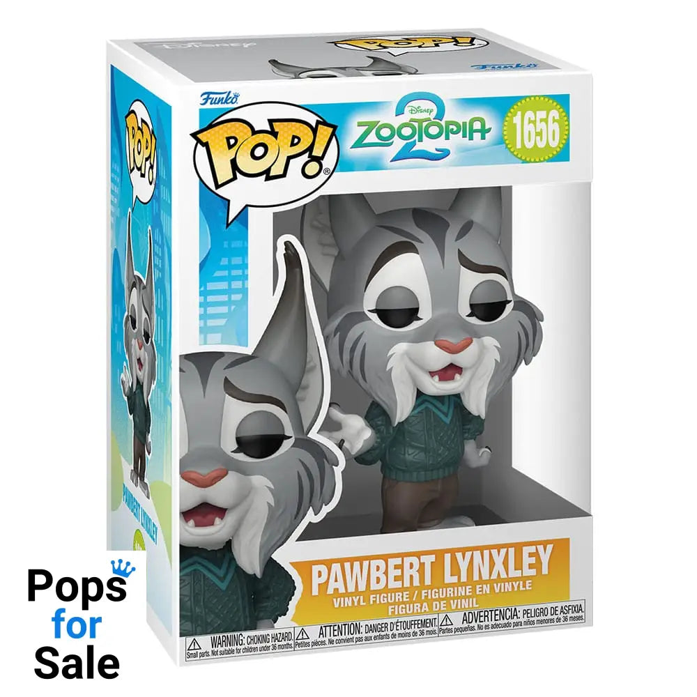 Zootopia 2 POP! Movies Vinyl Figure Pawbert Lynxley 9 cm
