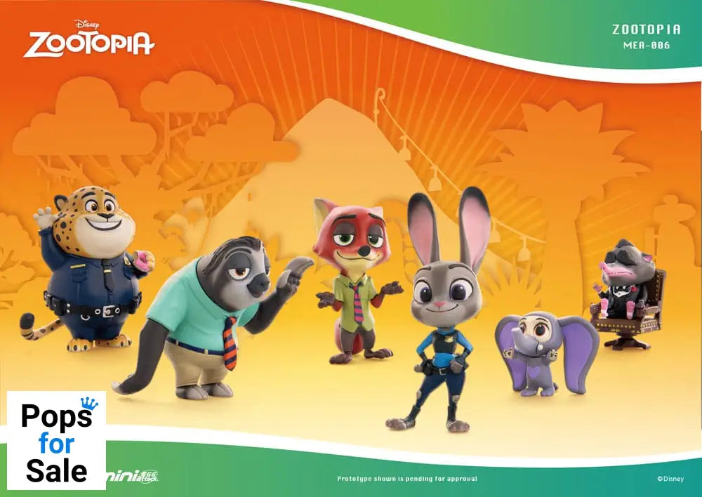 Zootopia Mini Egg Attack Blind Box Figures Series 10 cm Assortment (6)