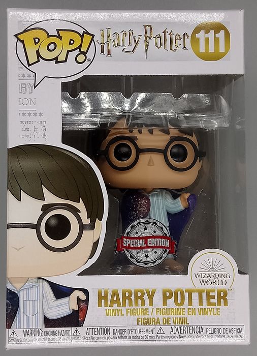 111 Harry Potter (in Invisibility Cloak) - Harry Potter Funko POP
