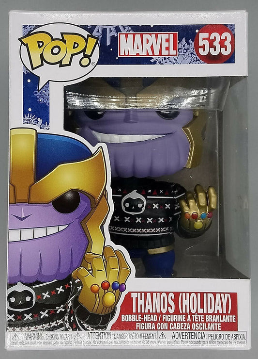 #533 Thanos (Holiday) - Marvel Funko POP