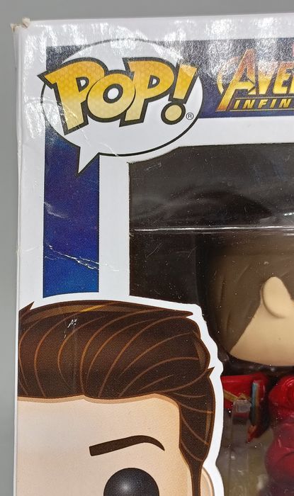 #304 Iron Man (Unmasked) - Marvel Avengers Infi - Box Damaged Funko POP