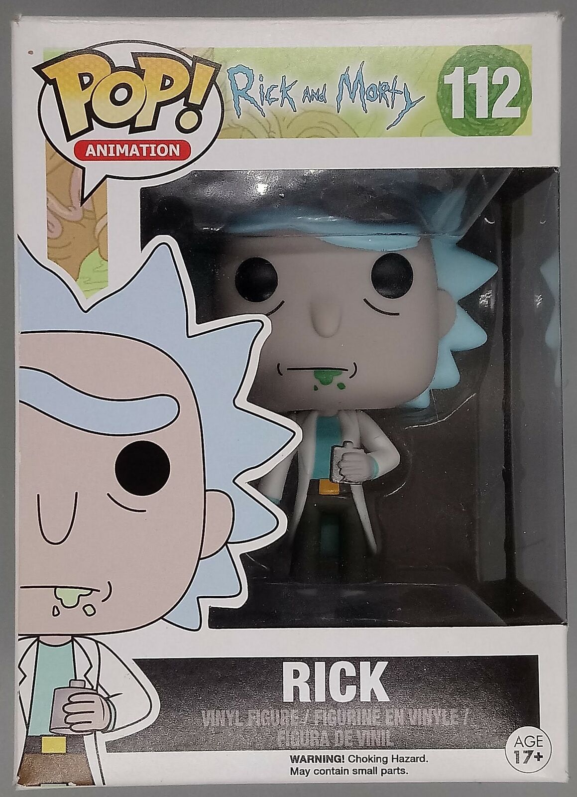 112 Rick - Rick and Morty - Box Damaged Funko POP