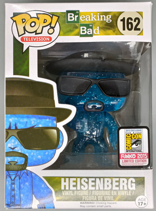 #162 Heisenberg (Blue Crystal) Breaking Bad - 2015 Con - Box Damaged Funko POP