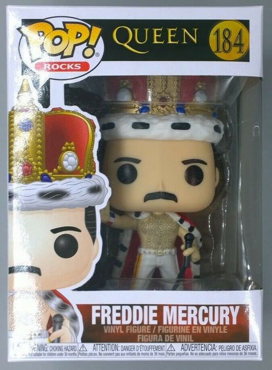 184 Freddie Mercury (King) - Queen Funko POP