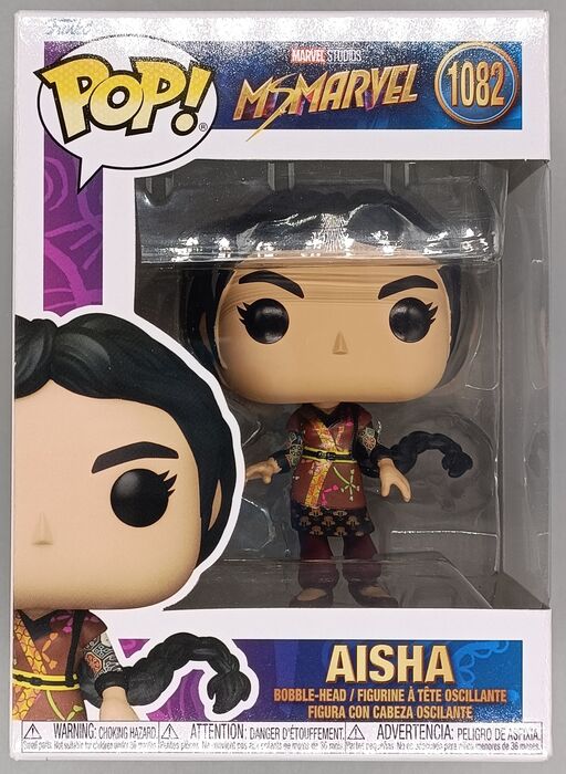 #1082 Aisha - Marvel Ms. Marvel - Box Damaged Funko POP