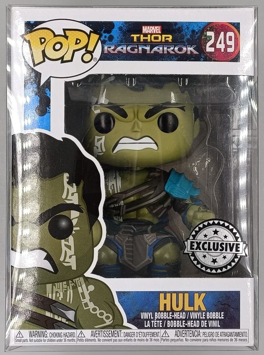 #249 Hulk (No Helmet) - Marvel Thor Ragnarok Funko POP