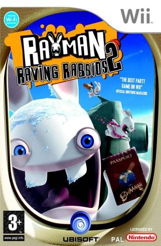Rayman: Raving Rabbids 2 for Nintendo Wii [Disc Only - No Box or Instructions]