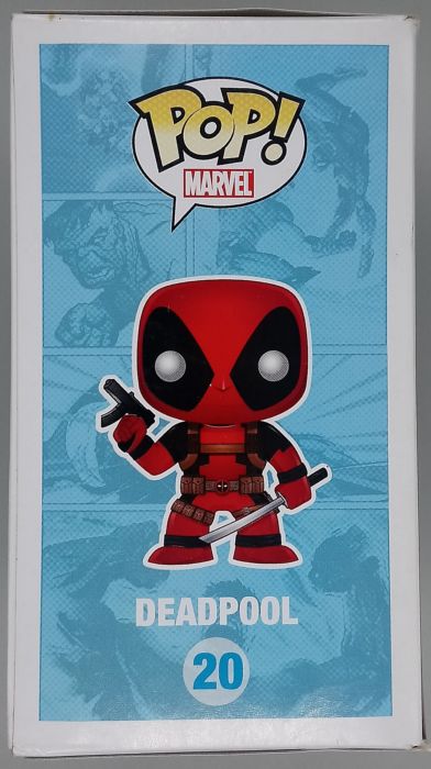 #20 Deadpool - Marvel - Box Damaged Funko POP