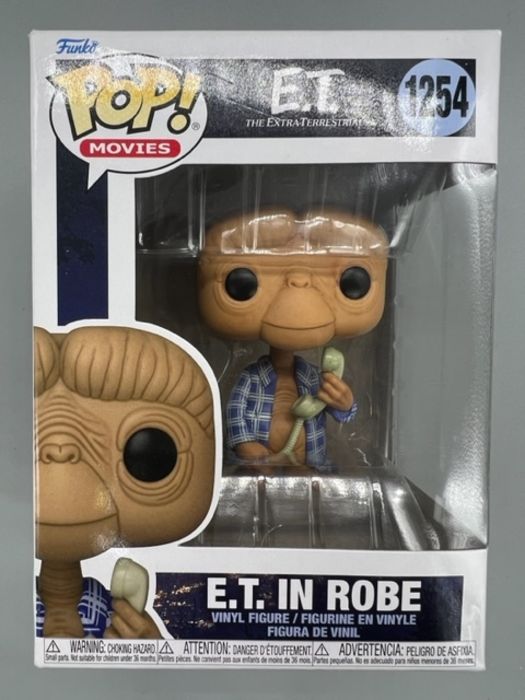 1254 E.T. in Robe - E.T. The Extra-Terrestrial - Funko POP - Box Damaged