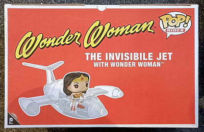 #16 The Invisible Jet (w/ Wonder Woman) Rides DC Com Box Damaged Funko POP