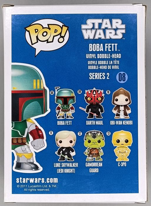08 Boba Fett - Star Wars - Funko POP