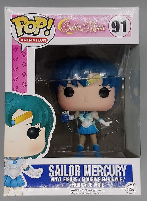 91 Sailor Mercury - Sailor Moon - Box Damaged Funko POP