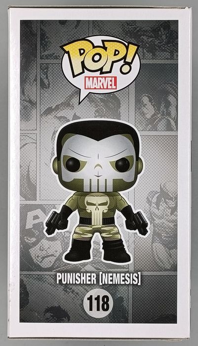 #118 Punisher (Nemesis) - Marvel Funko POP