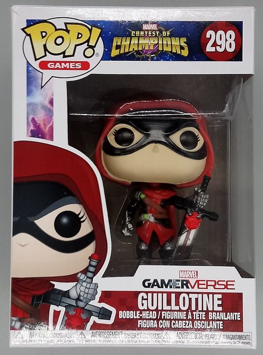 298 Guillotine - Marvel Contest of Champions Funko POP - Damaged Box