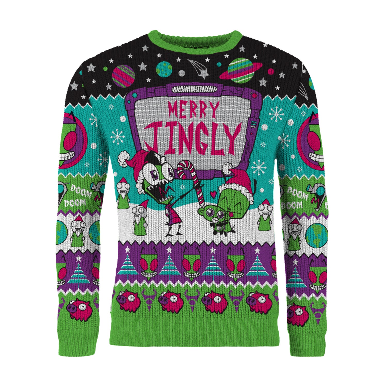 Invader Zim Christmas Jumper (Size XL)