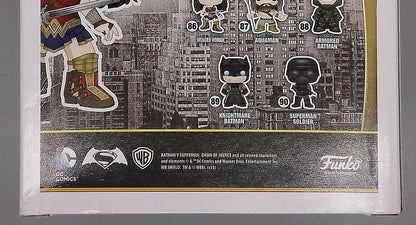 #86 Wonder Woman - DC Batman vs Superman - Box Damaged Funko POP