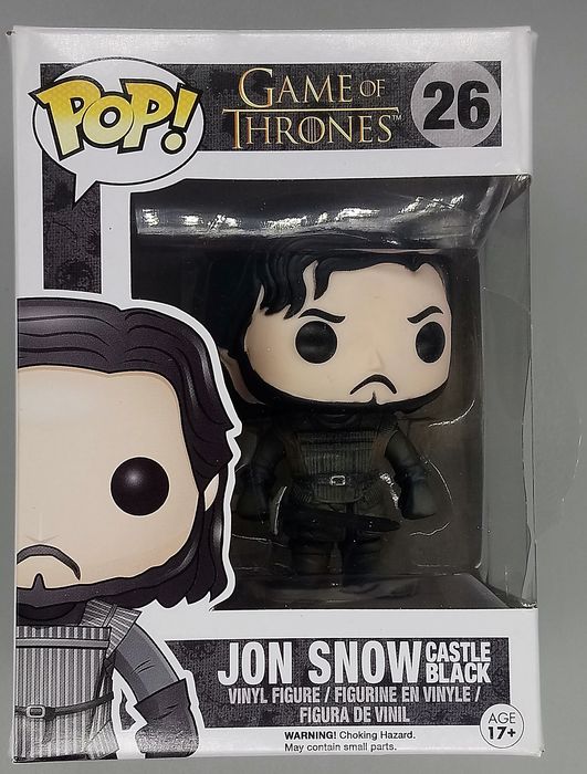 #26 Jon Snow (Castle Black) - Game of Thrones - Box Damaged Funko POP